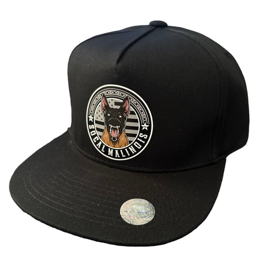 Socal Malinois (Trucker / Snapback) Hat Unisex - Black