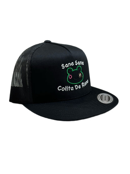 Sana Sana Colita De Rana (Embroidered) Snapback -&nbsp; Black